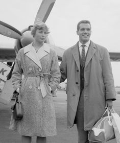 1960년 이프 카메르베크와 함께 있는 비그날