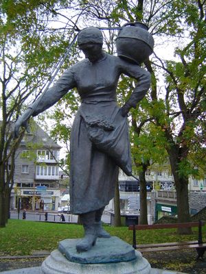 아르튀르 르 뒥 이후 루이 데르브레의 La Laitière normande.