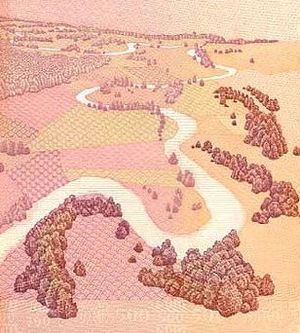 네만 루프를 특징으로 하는 500 리타스 지폐