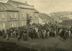 1928년 타우라게에서 리투아니아 독립 10주년 기념 행사