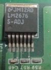 스위칭 레귤레이터 집적 회로 LM2676, 3A 강압 컨버터