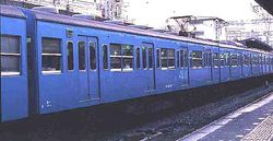 한때 볼 수 있던 비냉방의 모하 103-107와 냉방차의 모하 102-911의 유닛