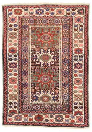 레즈긴 양탄자, 동부 코카서스, c. 1880