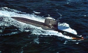 세계 최초의 SSBN(전략원잠)인 미국 USS 조지 워싱턴 (SSBN-598)
