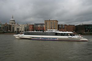 템스 클리퍼(Thames Clipper) 리버 버스 서비스