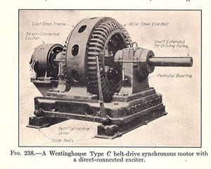 1917년 외부 여자 전동기. 여기자는 왼쪽에 있다.
