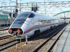 2003년 3월, 오미야역에서 인도되는 R20편성