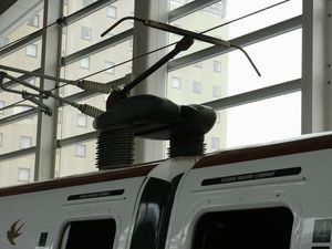 800계의 팬터그래프