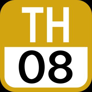 역 번호 TH08