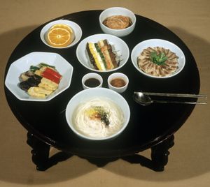 한국 궁중 음식 곁상