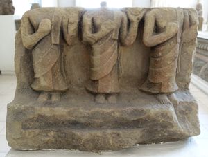 참 조각승상, 10세기, 동드엉 양식. 참 조각 박물관, 다낭.