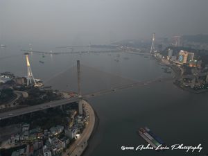 2023년 바이차이 다리의 드론 촬영