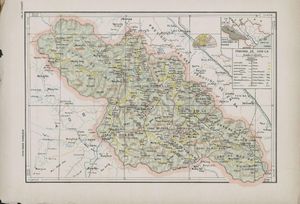 1909년 선라 성 지도