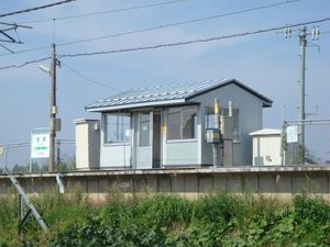 대합실 외관 (2006년 10월)