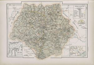 1909년 박깐성 지도