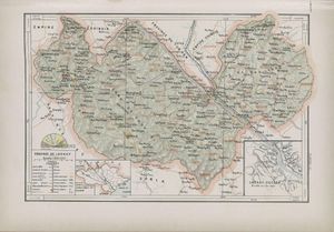 1909년 라오까이 성 지도