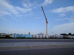 2017년 9월 현재 건설 현장