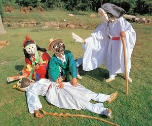 신할아비와 미얄할미