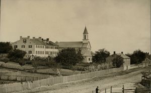 1908년 성심 수녀원과 세인트찰스 보로메오 가톨릭 교회