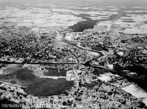 솔즈베리의 1932년 항공 사진