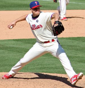 필라델피아 필리스 시절(2014년 6월 1일)