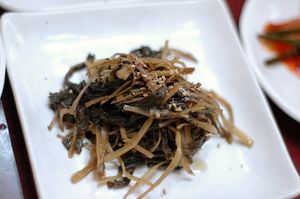 취나물-무침 (양념한 취나물)