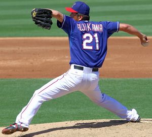 텍사스 레인저스 시절(2015년 3월 28일)