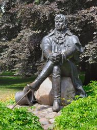 장 게오르크 하프너의 동상