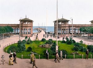 19세기 후반의 소포트 부두 모습