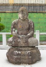 의령 중교리 석조여래좌상