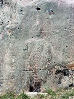 창녕 감리 마애여래입상