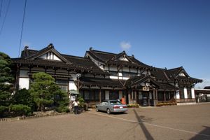 중요 문화재로 지정된 유일한 일본식 건축 역사인 다이샤역