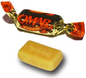 오마 캐러멜 사탕