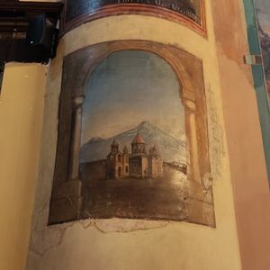 조지아 트빌리시 성 조지 교회(Saint George's Church, Tbilisi) 내부 프레스코화