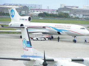 투폴레프 Tu-154M 블라디보스토크 항공 소속, 일본 마쓰야마