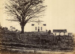 1886년 브라질 황제 페드루 2세 치하 조인빌리의 독일 식민지 도나 프란시스카.