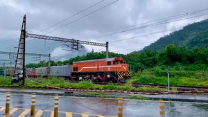 북회선 화물 열차