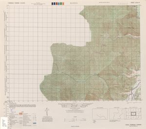 푸리(Kōho)와 주변 지역 지도(1944)