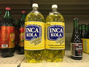 2015년 텍사스 중부에서 판매되는 잉카 콜라