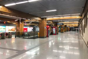 스차하이역 대합실 (2021년 1월)