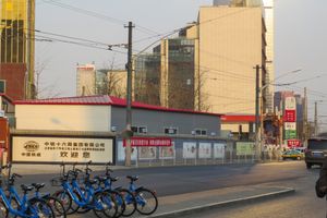 2017년 3월 17호선 둥다오차오역의 프로젝트 본부