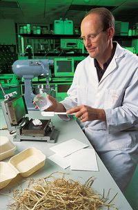 생분해성 용기 개발