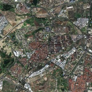 유럽 우주국(European Space Agency)의 센티넬-2 위성에서 촬영한 레가네스