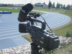 JVC HD100 ProHD 비디오 카메라 (2006)