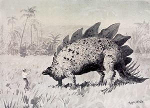《잃어버린 세계》(1912년)의 삽화