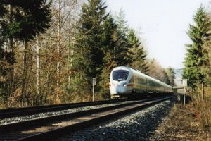 2002년 정기 운행 중인 ICE TD