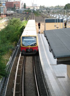  보이셀슈트라세역에서 운행을 재개한 S반 노선, 2006년