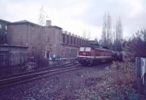  할렌제-그루네발트 연결선을 운행하는 화물 열차, 1986년