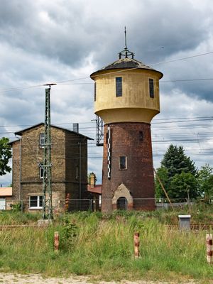 뢰벤베르크 역의 급수탑