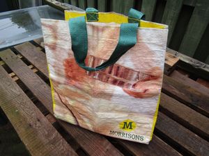 영국의 일반적인 재사용 가능한 쇼핑백